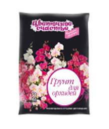 Почвогрунт Цветочное счастье® Орхидея Специализированный 2л. (20шт.)