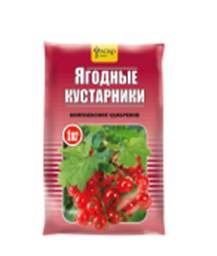 Удобрение минеральное сухое Фаско® тукосмесь Ягодные кустарники 1кг. (12шт.)