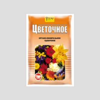Удобрение органоминеральное сухое Фаско&reg; тукосмесь Цветочное 0,8кг. (12шт.)