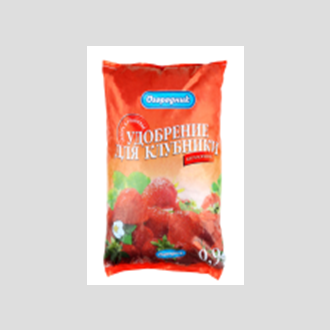 Удобрение органоминеральное в гранулах Огородник&reg;  Клубника 0,9кг. (20шт.)