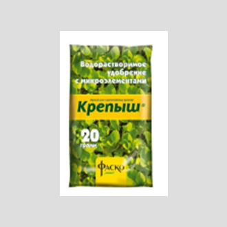 Удобрение минеральное водорастворимое Крепыш&reg;  20г. (50шт.)