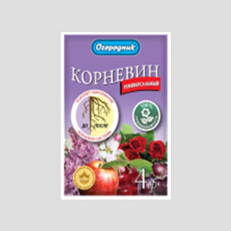 Стимулятор корнеобразования Огородник&reg; Корневин 4г. (30шт.)