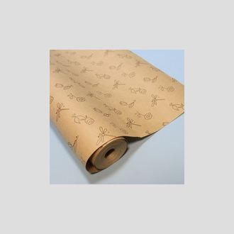Упаковочная крафт бумага Тюльпан 0.7 x 60м