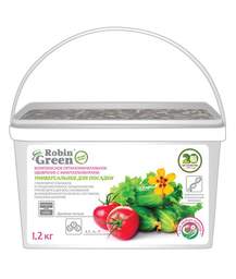 Сухое органоминеральное удобрение в гранулах Robin Green® ДЛЯ ПОСАДКИ
