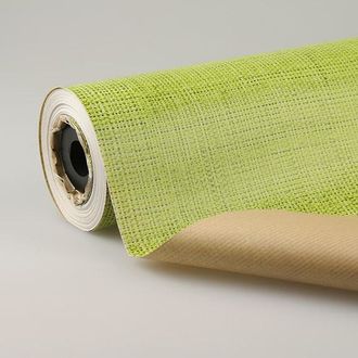бумага крафт 60см х 200м зелёный джут