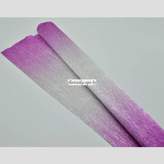 Бумага гофрированная (креп) металлизированная переходная 802/1