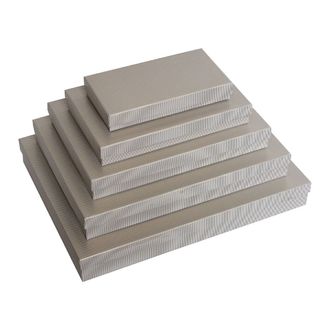 Коробки картонные 501-30 наб. из 5 прям. Полосы золотые (20х10х3-40х30х5)