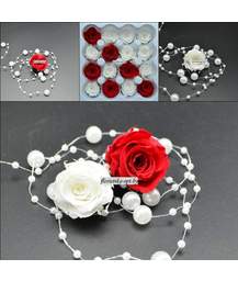 Роза стабилизированная Vermielle (h2.5 cm,d2.5 cm)
