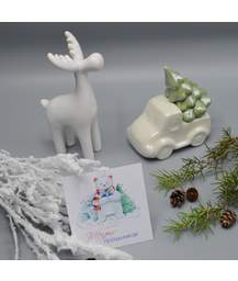 Мини-открытки для букетов и подарков